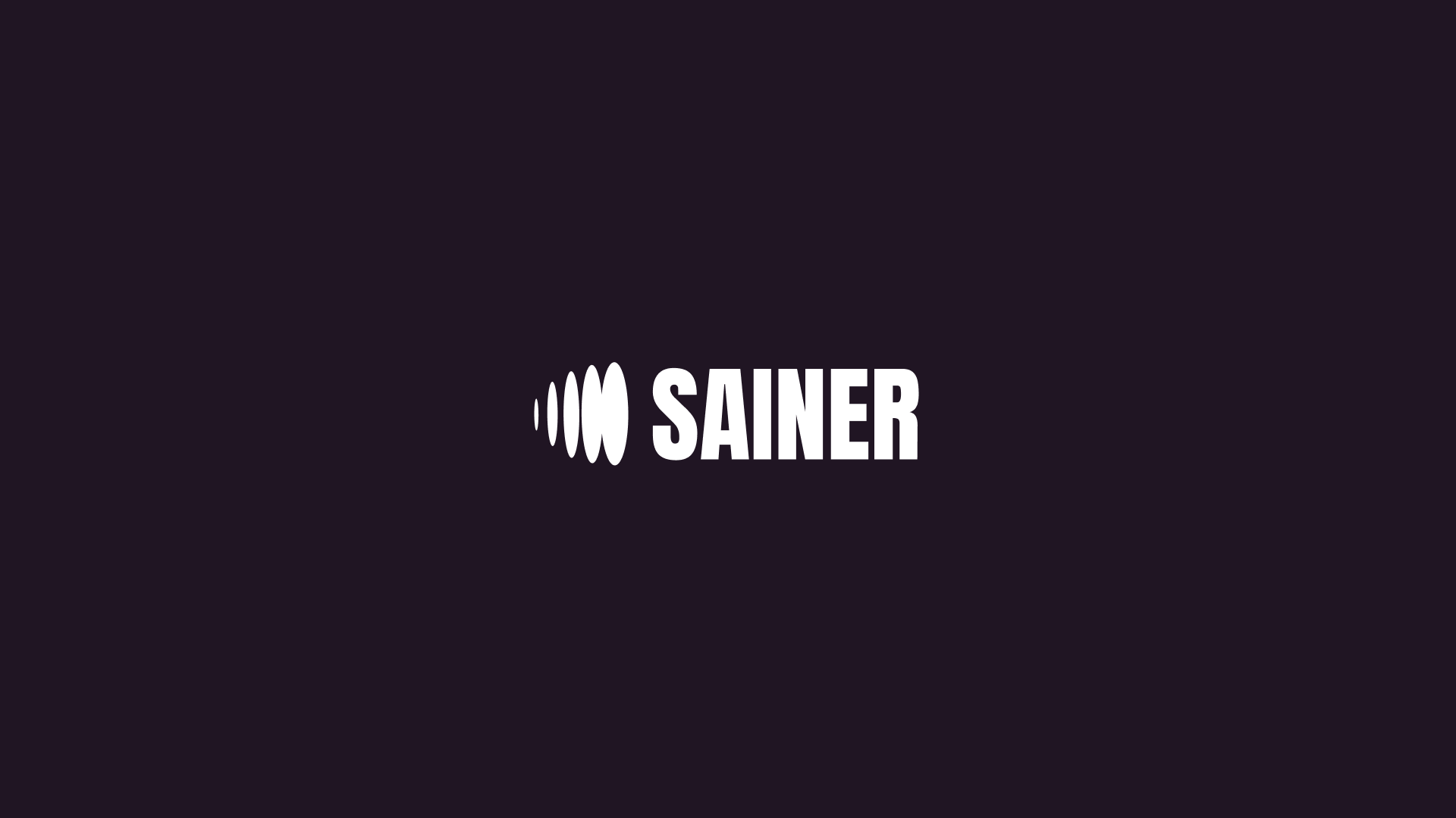 Sainer Logo White